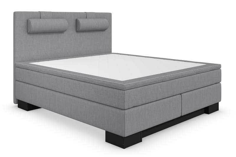 Kontinentalsäng Romance Lyx 180x200 Ljusgrå - Grå - Möbler - Säng - Kontinentalsäng