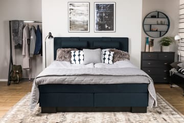 Kontinentalsäng Romance Lyx 180x210 - Blå - Möbler - Säng - Kontinentalsäng