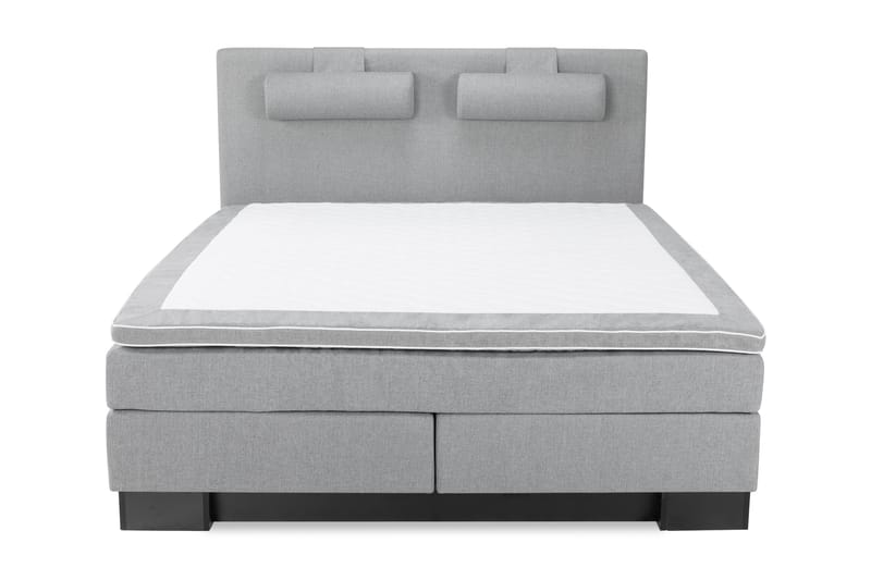 Kontinentalsäng Romance Lyx 180x210 - Ljusgrå - Möbler - Säng - Kontinentalsäng