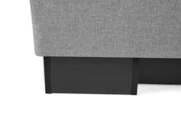 Kontinentalsäng Romance Lyx 180x210 - Ljusgrå - Möbler - Säng - Kontinentalsäng