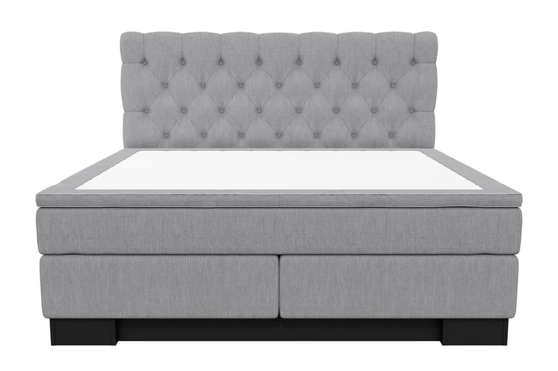 Kontinentalsäng Romance Lyx 180x210 - Ljusgrå - Möbler - Säng - Kontinentalsäng