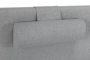 Kontinentalsäng Romance Lyx 180x210 - Ljusgrå - Möbler - Säng - Kontinentalsäng