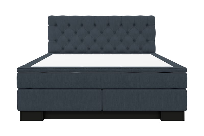 Kontinentalsäng Romance Lyx 210x210 - Mörkblå - Möbler - Säng - Kontinentalsäng
