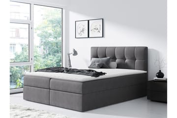 Kontinentalsäng Sandom 120x200 - Grå - Möbler - Säng - Kontinentalsäng