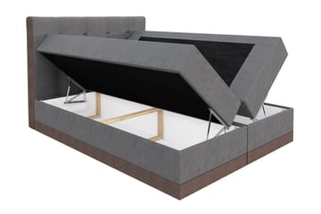 Kontinentalsäng Songvik 120x200 - Brun - Möbler - Säng - Kontinentalsäng