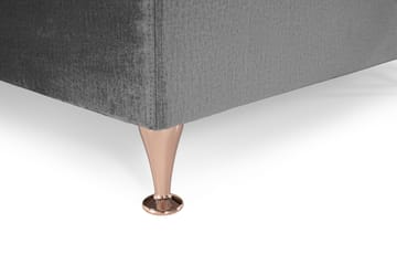 Kontinentalsäng Torsö 160x200 - Mörkgrå - Möbler - Säng - Kontinentalsäng