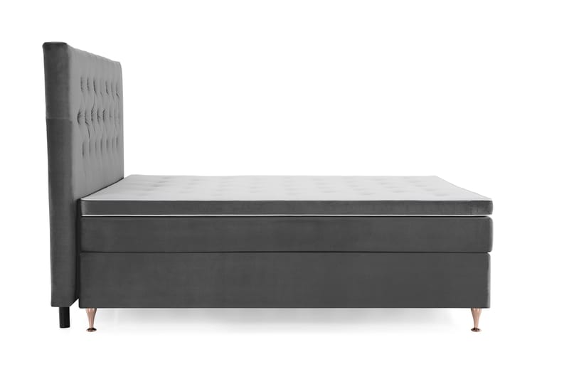 Kontinentalsäng Torsö 160x200 - Mörkgrå - Möbler - Säng - Kontinentalsäng