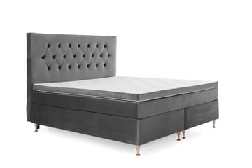 Kontinentalsäng Torsö 160x200 - Mörkgrå - Möbler - Säng - Kontinentalsäng