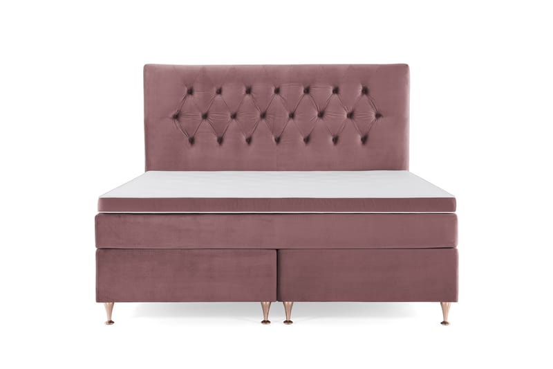 Kontinentalsäng Torsö 160x200 - Rosa - Möbler - Säng - Kontinentalsäng