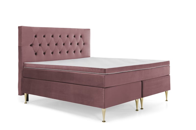 Kontinentalsäng Torsö 160x200 - Rosa - Möbler - Säng - Kontinentalsäng
