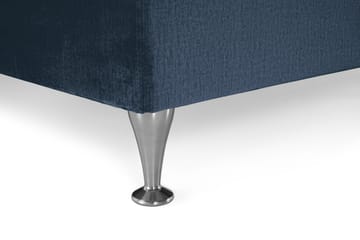 Kontinentalsäng Torsö 160x200 Sammet - Mörkblå - Möbler - Säng - Kontinentalsäng