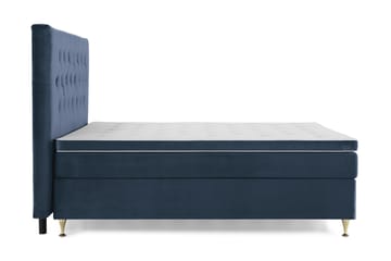 Kontinentalsäng Torsö 180x200 Sammet - Mörkblå - Möbler - Säng - Kontinentalsäng