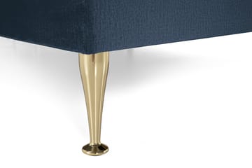 Kontinentalsäng Torsö 180x200 Sammet - Mörkblå - Möbler - Säng - Kontinentalsäng