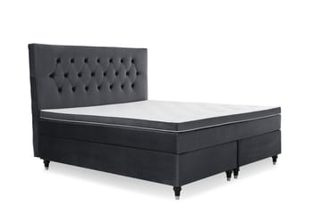 Kontinentalsäng Torsö 180x200 Sammet - Svart - Möbler - Säng - Kontinentalsäng