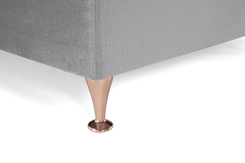 Kontinentalsäng Torsö 210x210 - Ljusgrå - Möbler - Säng - Kontinentalsäng