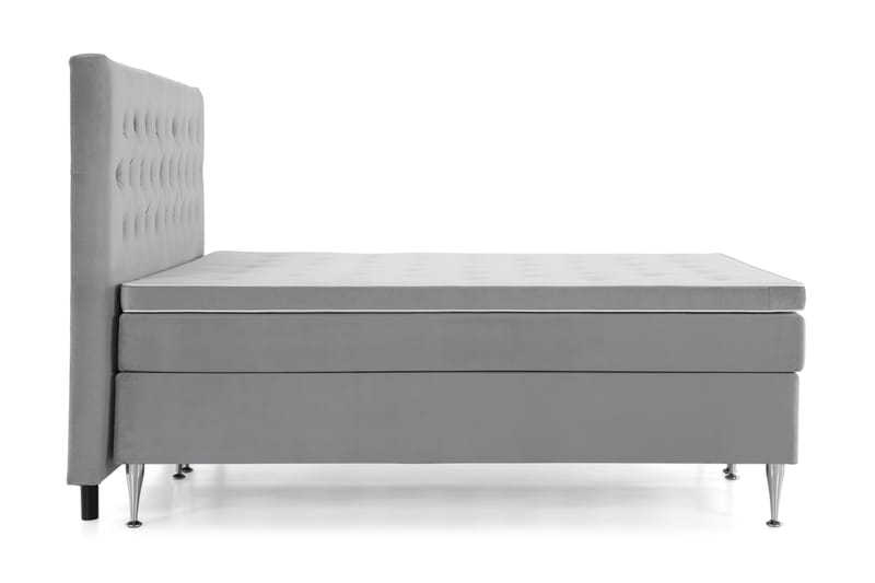 Kontinentalsäng Torsö 210x210 - Ljusgrå - Möbler - Säng - Kontinentalsäng