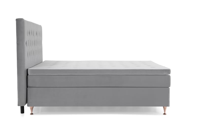 Kontinentalsäng Torsö 210x210 - Ljusgrå - Möbler - Säng - Kontinentalsäng