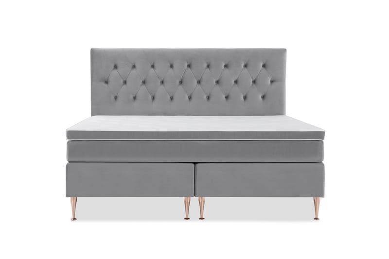Kontinentalsäng Torsö 210x210 - Ljusgrå - Möbler - Säng - Kontinentalsäng