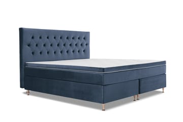 Kontinentalsäng Torsö 210x210 - Mörkblå - Möbler - Säng - Kontinentalsäng