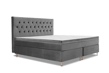 Kontinentalsäng Torsö 210x210 - Mörkgrå - Möbler - Säng - Kontinentalsäng