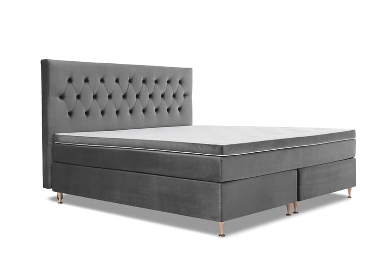 Kontinentalsäng Torsö 210x210 - Mörkgrå - Möbler - Säng - Kontinentalsäng
