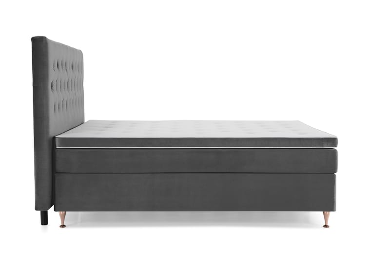 Kontinentalsäng Torsö 210x210 - Mörkgrå - Möbler - Säng - Kontinentalsäng