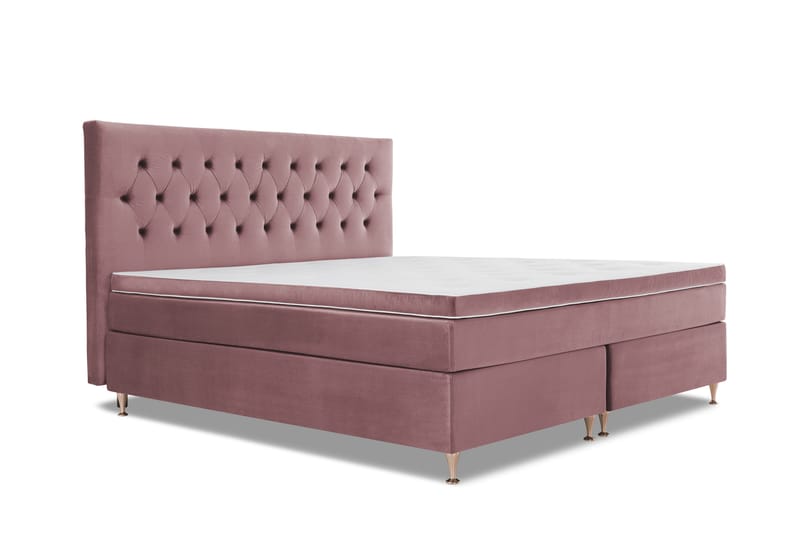 Kontinentalsäng Torsö 210x210 - Rosa - Möbler - Säng - Kontinentalsäng
