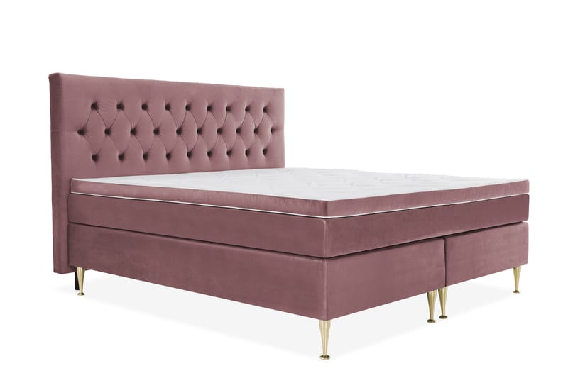 Kontinentalsäng Torsö 210x210 - Rosa - Möbler - Säng - Kontinentalsäng