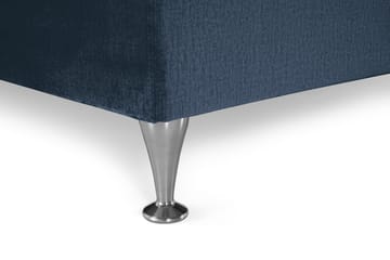 Kontinentalsäng Torsö 210x210 Sammet - Mörkblå - Möbler - Säng - Kontinentalsäng