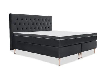 Kontinentalsäng Torsö 210x210 - Svart - Möbler - Säng - Kontinentalsäng