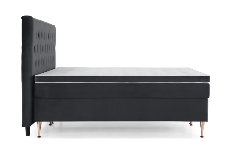 Kontinentalsäng Torsö 210x210 - Svart - Möbler - Säng - Kontinentalsäng