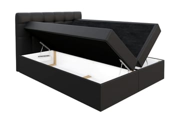 Kontinentalsäng Virek 180x200 cm - Mörkgrå - Möbler - Säng - Kontinentalsäng