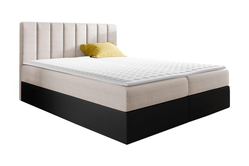 Kontinentalsäng Wishon 160x200 - Beige - Möbler - Säng - Kontinentalsäng