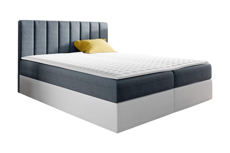 Kontinentalsäng Wishon 160x200 - Grå - Möbler - Säng - Kontinentalsäng