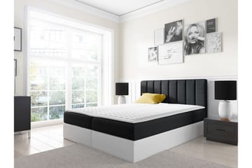 Kontinentalsäng Wishon 180x200 - Svart - Möbler - Säng - Kontinentalsäng