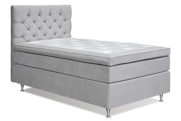 Kontinentalsäng Paraiso Medium - 105x200 cm Ljusgrå (+Fler val) - Möbler - Säng - Kontinentalsäng