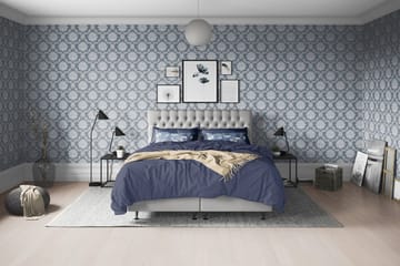 Kontinentalsäng Paraiso Medium - 160x200 cm Ljusgrå (+Fler val) - Möbler - Säng - Kontinentalsäng