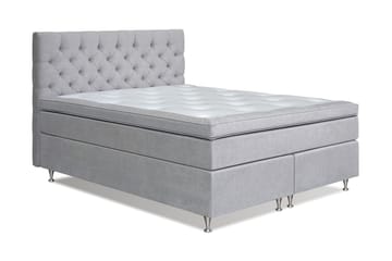 Kontinentalsäng Paraiso Medium - 160x200 cm Ljusgrå (+Fler val) - Möbler - Säng - Kontinentalsäng