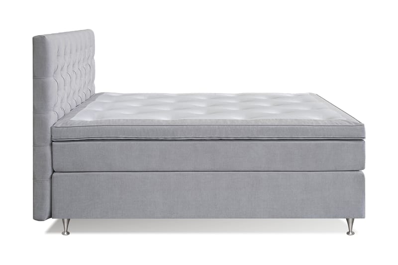 Kontinentalsäng Paraiso Medium - 160x200 cm Ljusgrå (+Fler val) - Möbler - Säng - Kontinentalsäng
