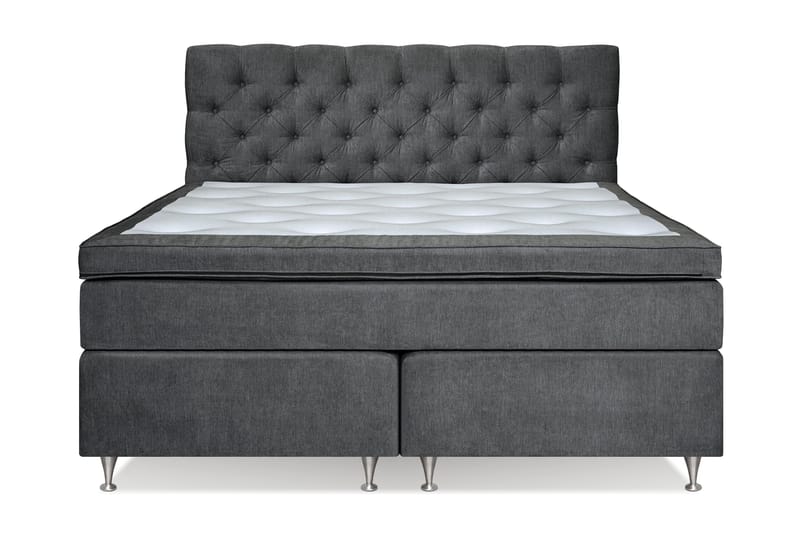 Kontinentalsäng Paraiso Fast/Medium - 180x200 cm Mörkgrå (+Fler val) - Möbler - Säng - Kontinentalsäng