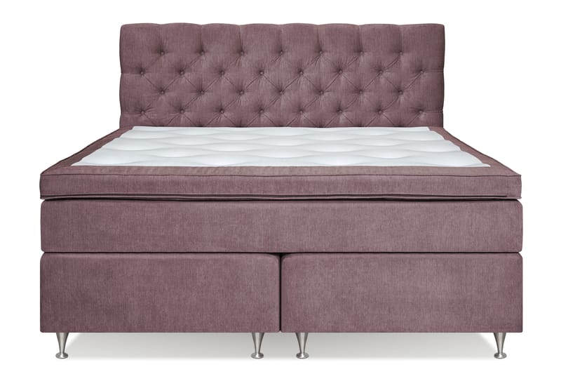Kontinentalsäng Paraiso Fast/Medium - 180x200 cm Mörkrosa (+Fler val) - Möbler - Säng - Kontinentalsäng