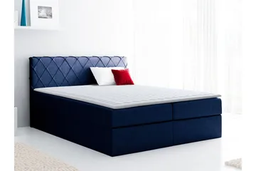 Korshavn Kontinentalsäng 160x200 - Blå - Möbler - Säng - Kontinentalsäng