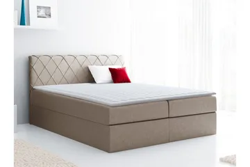 Korshavn Kontinentalsäng 200x200 - Beige - Möbler - Säng - Kontinentalsäng