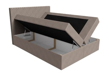 Laargard Kontinentalsäng medFörvaring 140x200 - Beige - Möbler - Säng - Kontinentalsäng