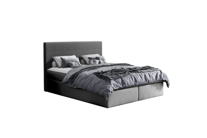 Laargard Kontinentalsäng medFörvaring 200x200 - Grå - Möbler - Säng - Kontinentalsäng