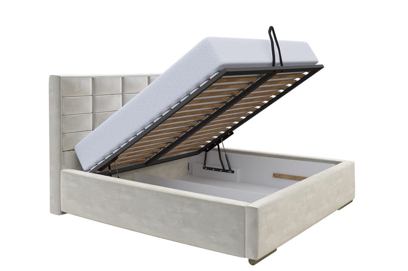 Laargard Kontinentalsäng medFörvaring 200x200 - Rosa - Möbler - Säng - Kontinentalsäng