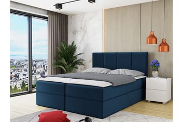 Laggano Kontinentalsäng 160x200 cm + Bäddmadrass - Svart - Möbler - Säng - Kontinentalsäng