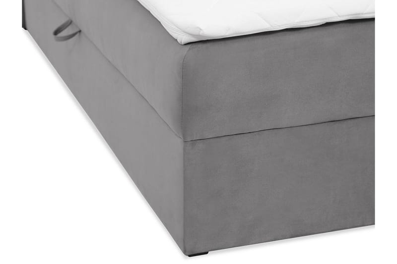 Laggano Kontinentalsäng 180x200 cm + Bäddmadrass Beige - Beige - Möbler - Säng - Kontinentalsäng