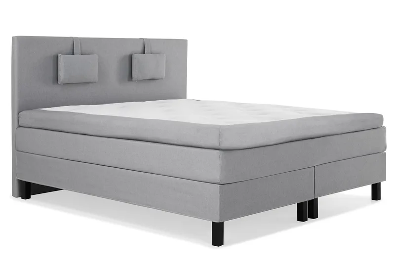 Lucky 150 Kontinentalsäng Grå - Mellangrå - Möbler - Säng - Kontinentalsäng