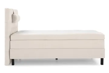 Lucky Komplett Sängpaket 120x200 Latex Diamant Sänggavel - Nackkudde Stor Beige - Möbler - Säng - Enkelsäng